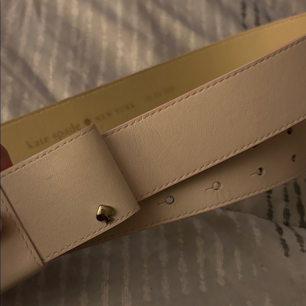 Kate Spade Blush Pink Bow Belt